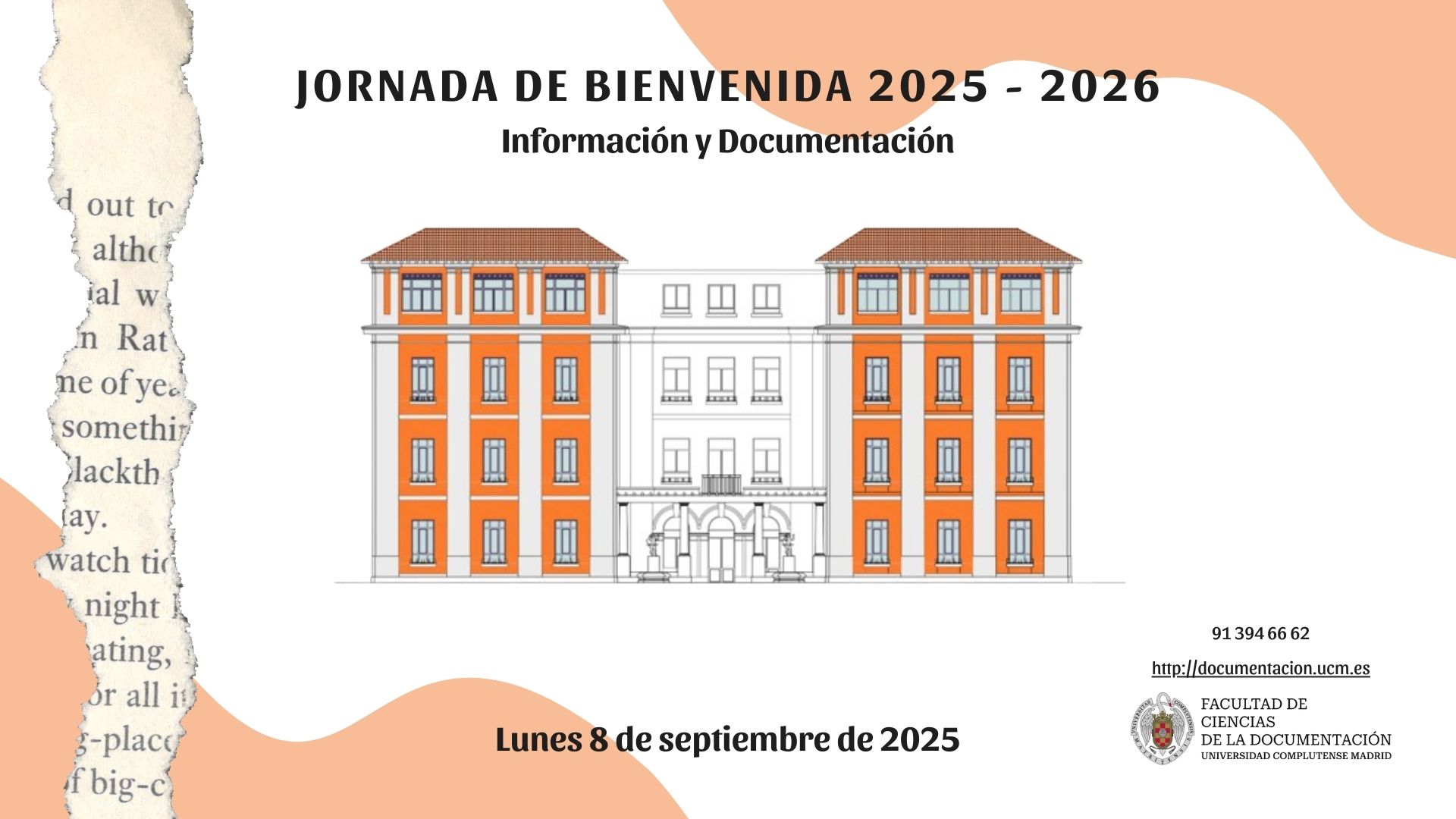 Ya tienes disponible la Jornada de bienvenida con la Conferencia Inaugural de la escritora Olalla García García